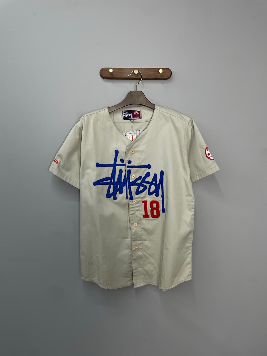 스투시 90s 올드스쿨 베이스볼 반팔 져지 H1517 상품이미지3