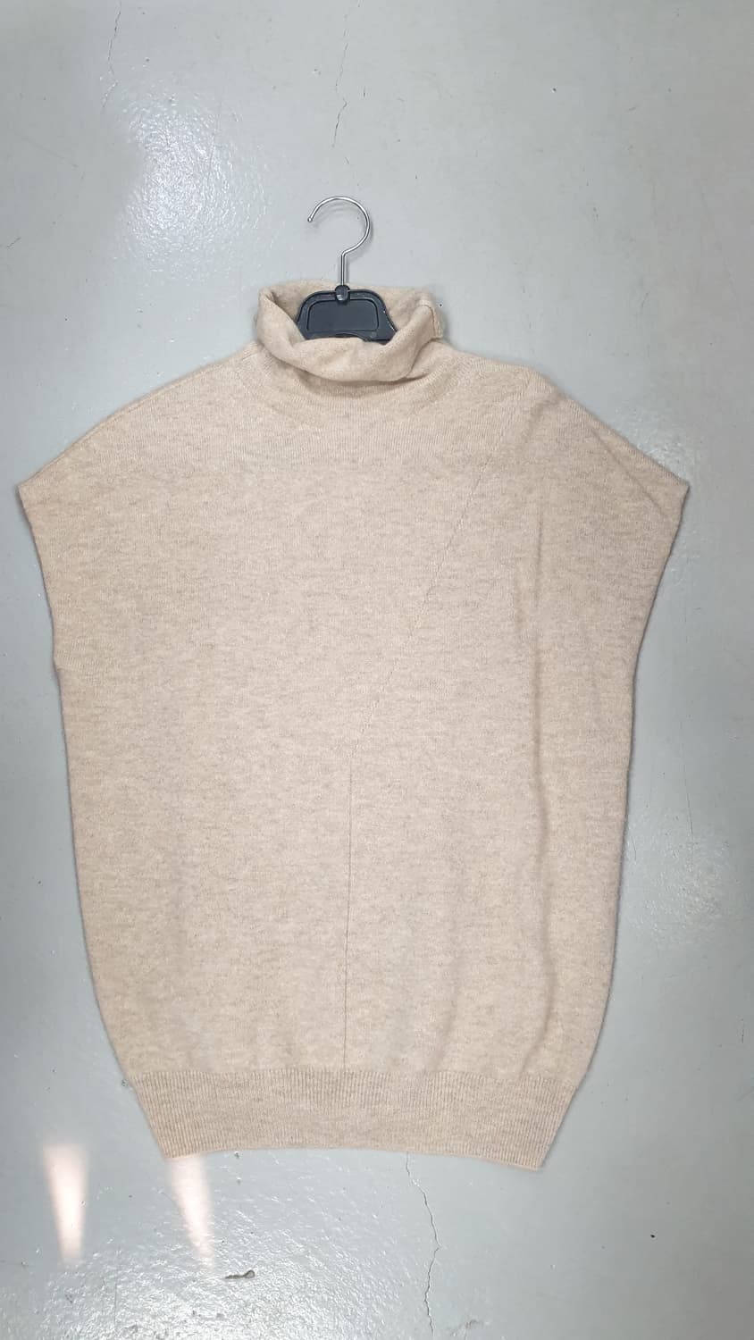 Basileia 캐시미어 니트 조끼 상품이미지1