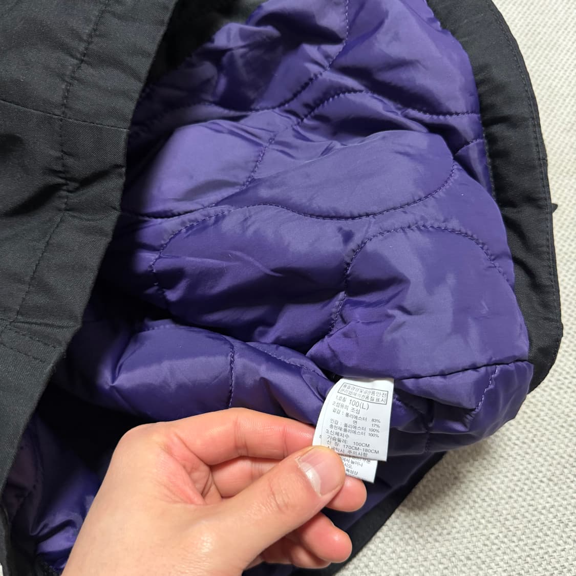 노스페이스 화이트라벨 봄버 자켓 상품이미지3