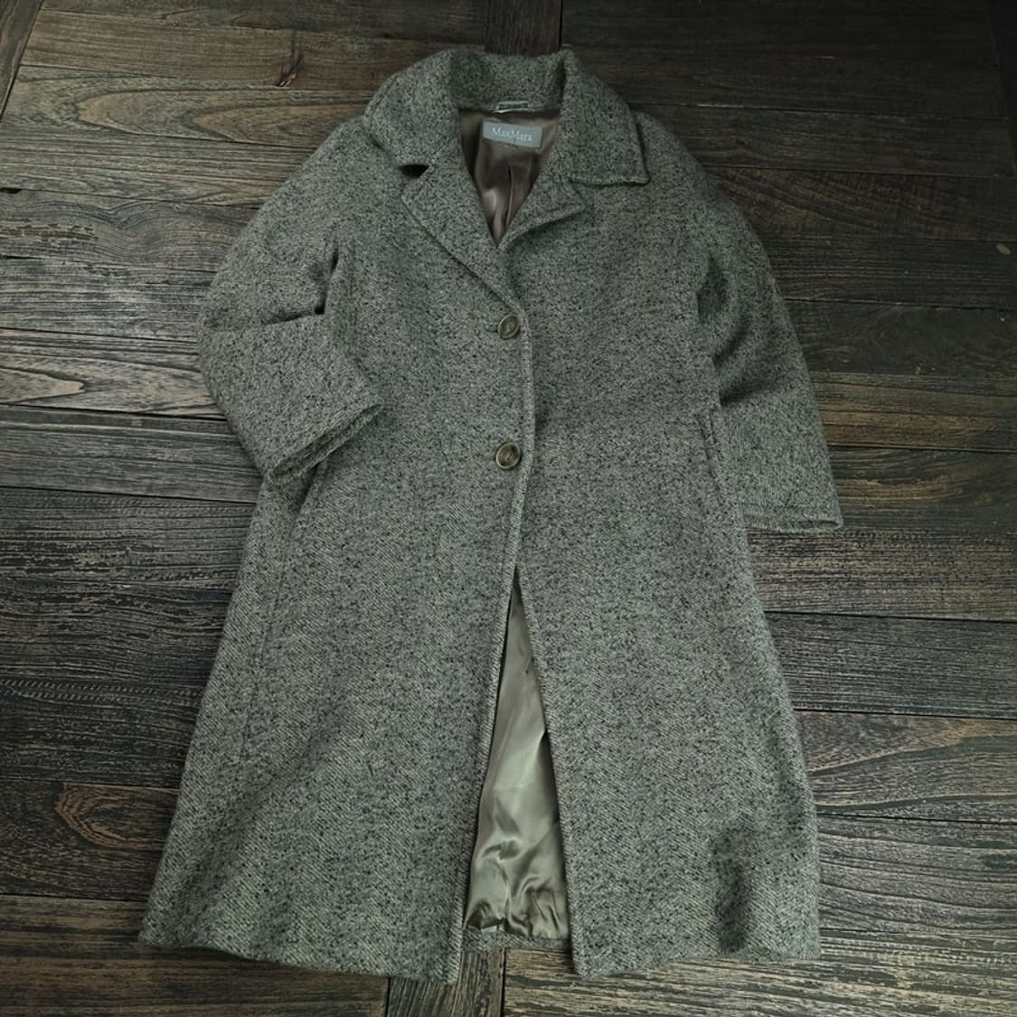 [막스마라] 울 블랜디드 오버사이즈 롱 코트 P01445 상품이미지1