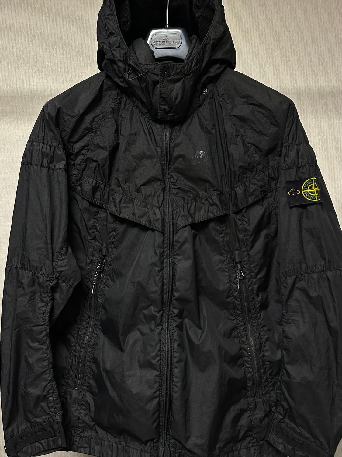 스톤아일랜드 x 나이키 멤브라나 2L tc 자켓 S(100) 블랙 상품이미지1