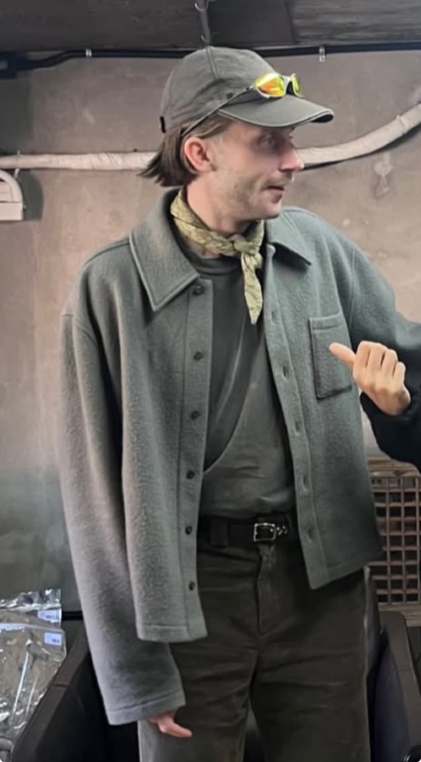 리에르 플리스 셔츠 L사이즈 상품이미지4