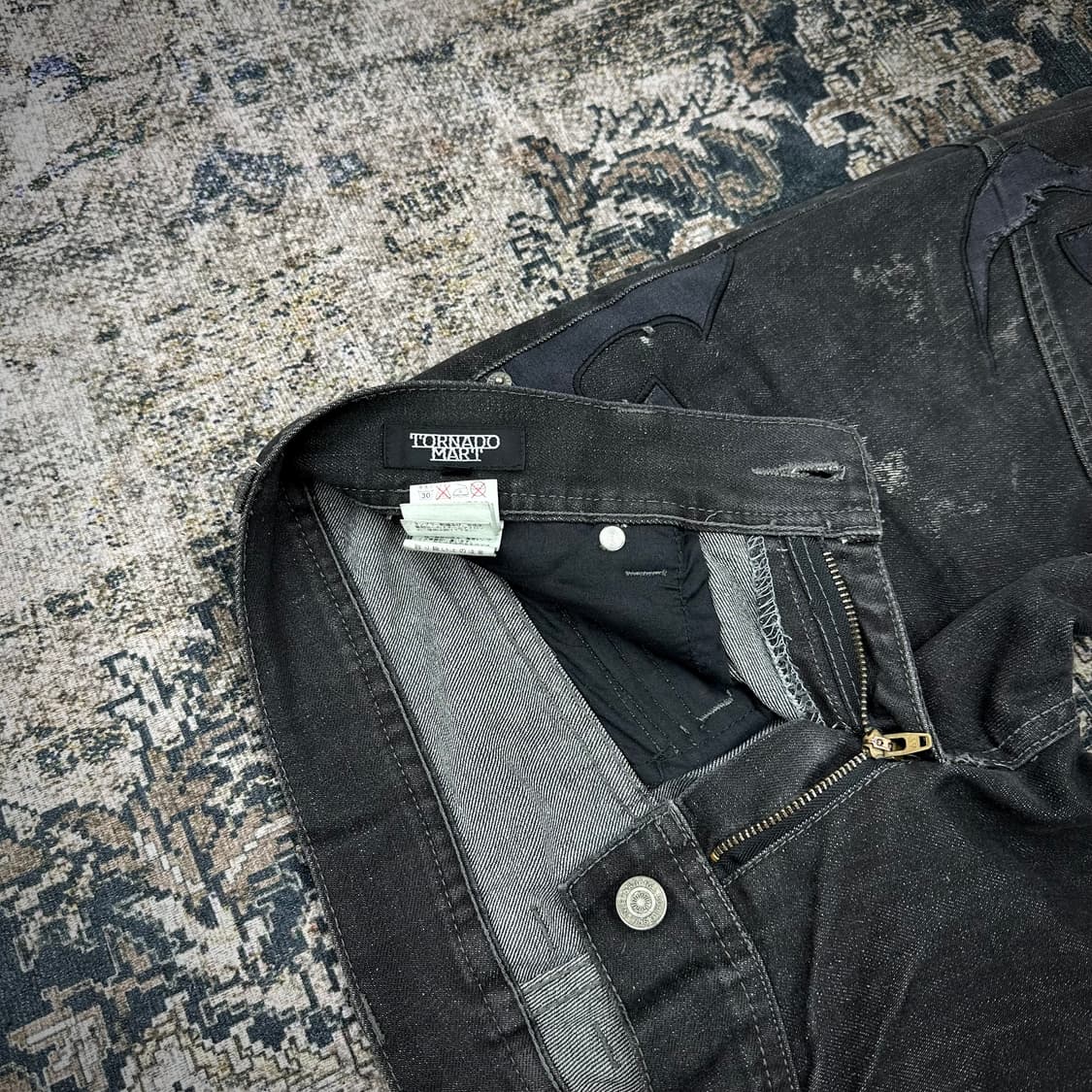 Tornado mart tribal flared jeans 상품이미지4