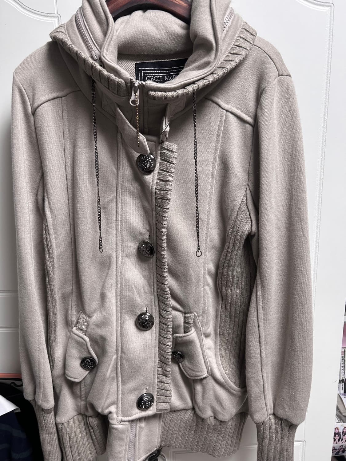 세실맥비 니트집업 (실사있음) 상품이미지3