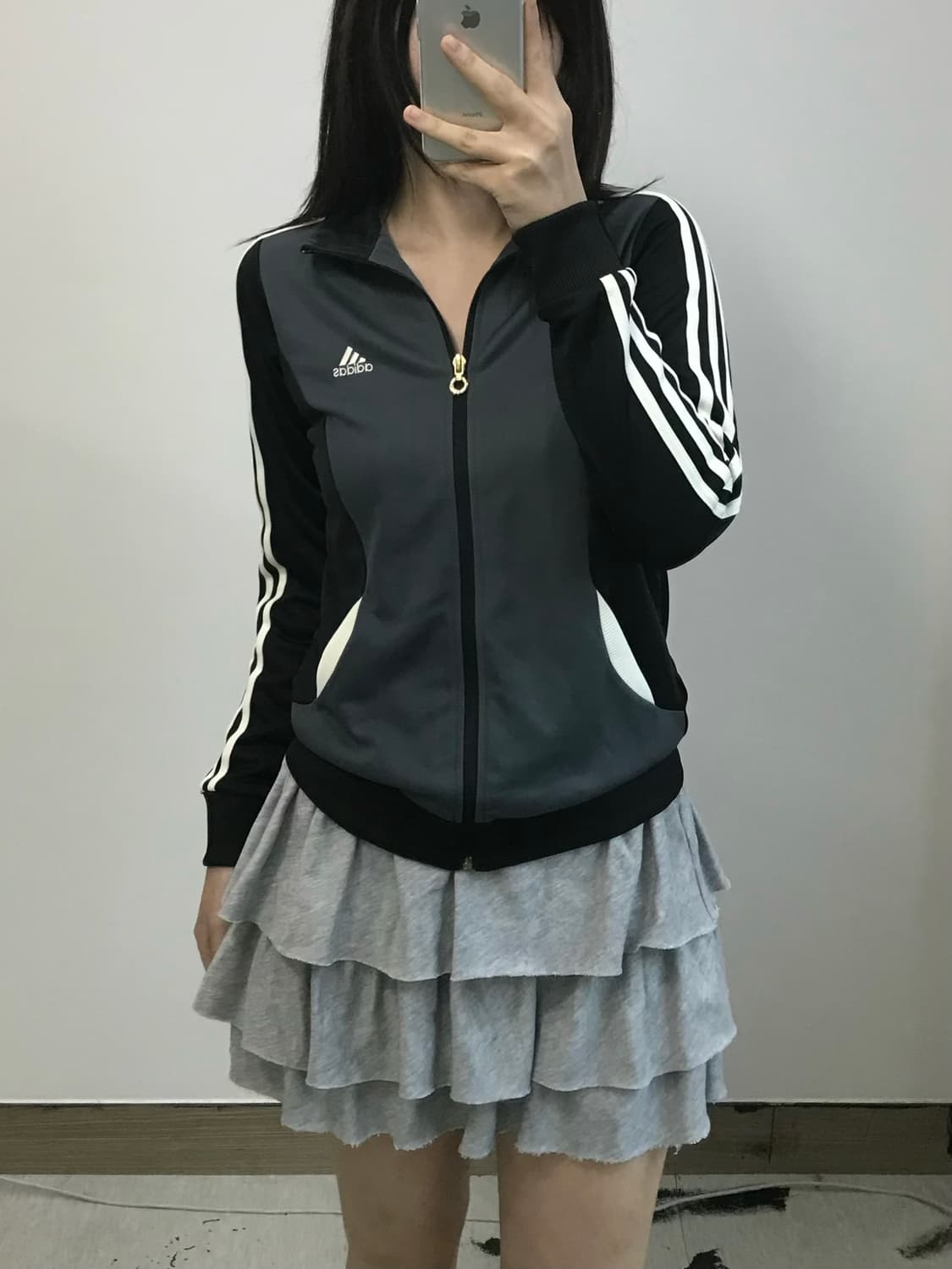 아디다스 배색 트랙탑 져지 상품이미지1