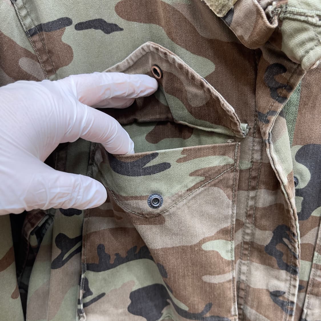 데님앤서플라이 랄프로렌 카모 성조기 야상자켓 상품이미지7