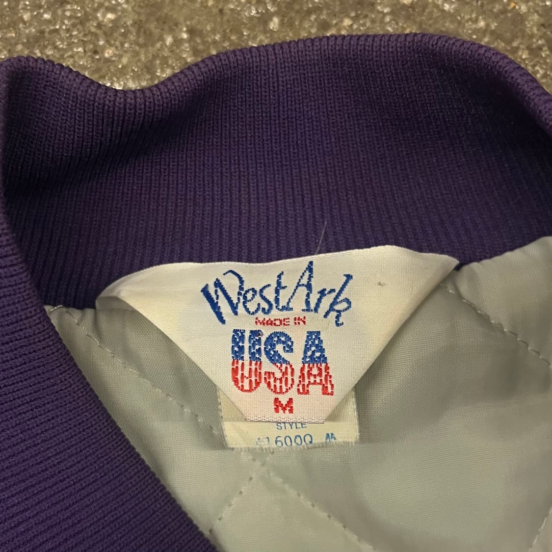 90s 쉐보레 나일론 사틴 자켓 (100) 상품이미지6