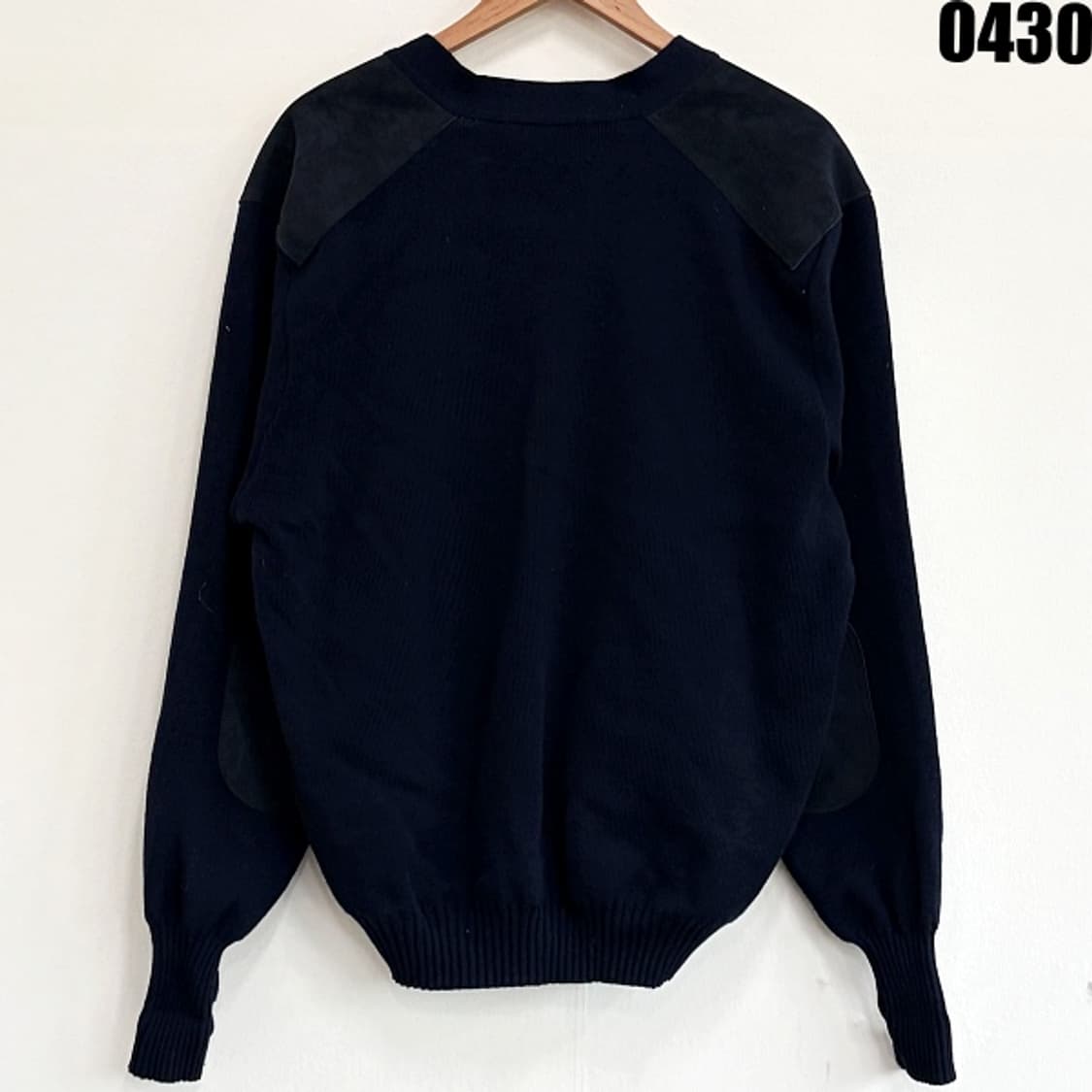 버버리 버버리스 울 가디건 네이비 XL 0430 상품이미지9