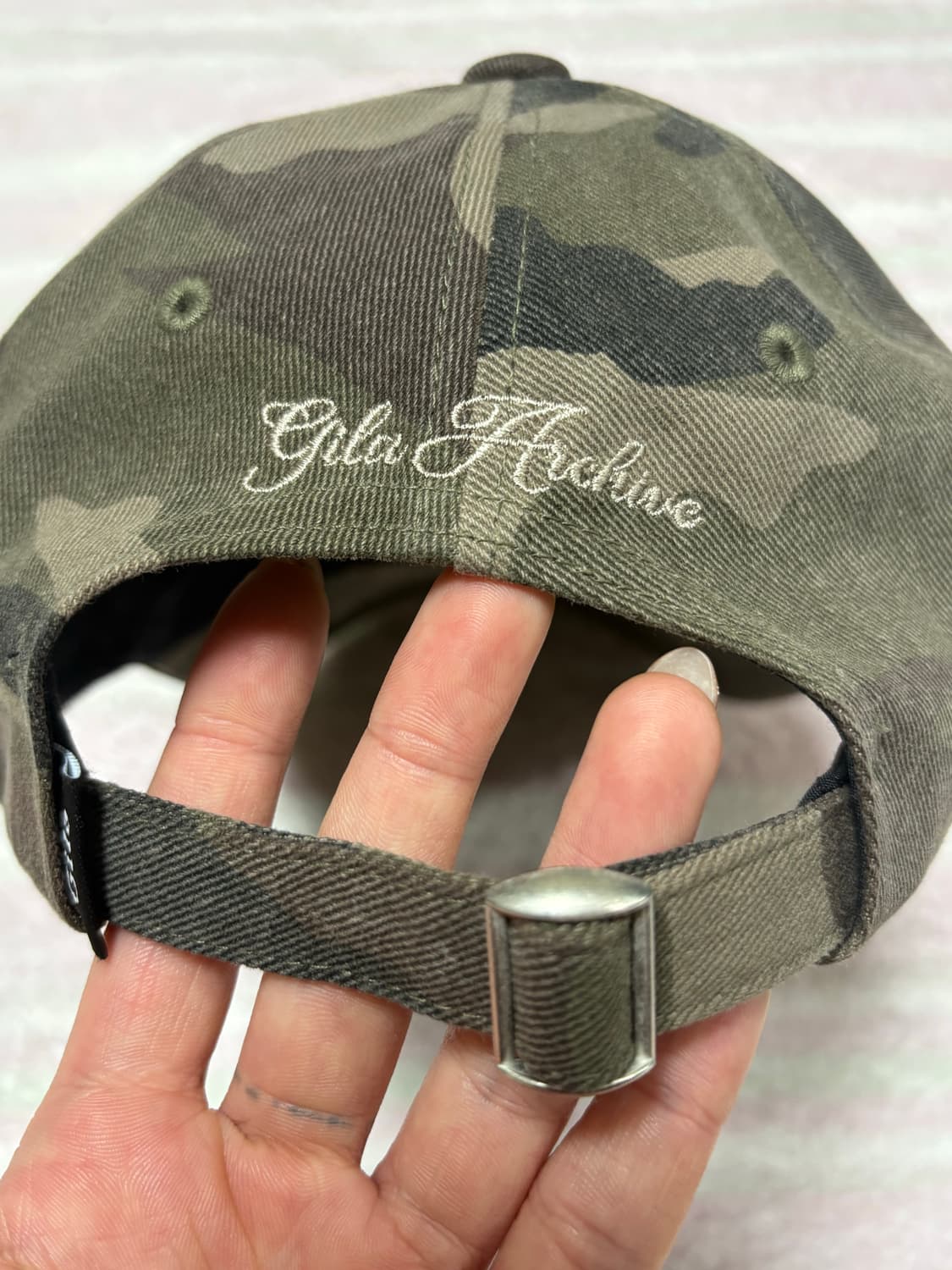 길라 아카이브 ROSS PATCHED WING BALLCAP_CAMO 상품이미지4