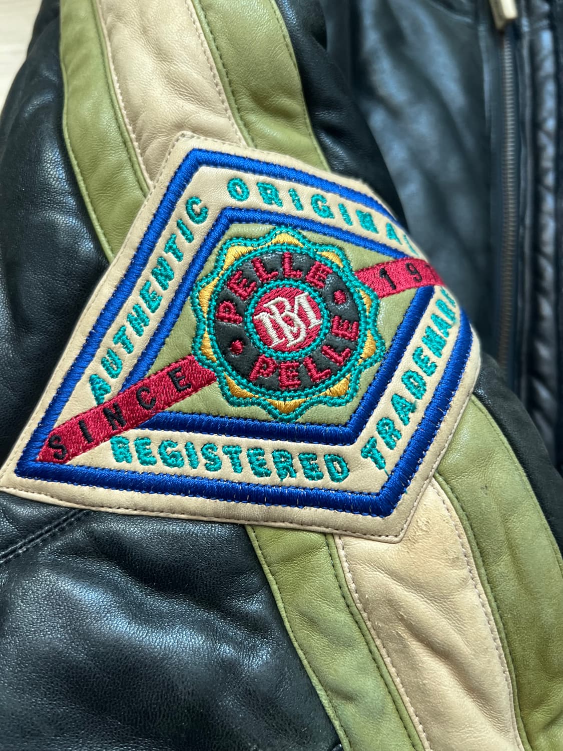 90‘s Pelle pelle 가죽패딩, 가죽자켓 (레어) 상품이미지5