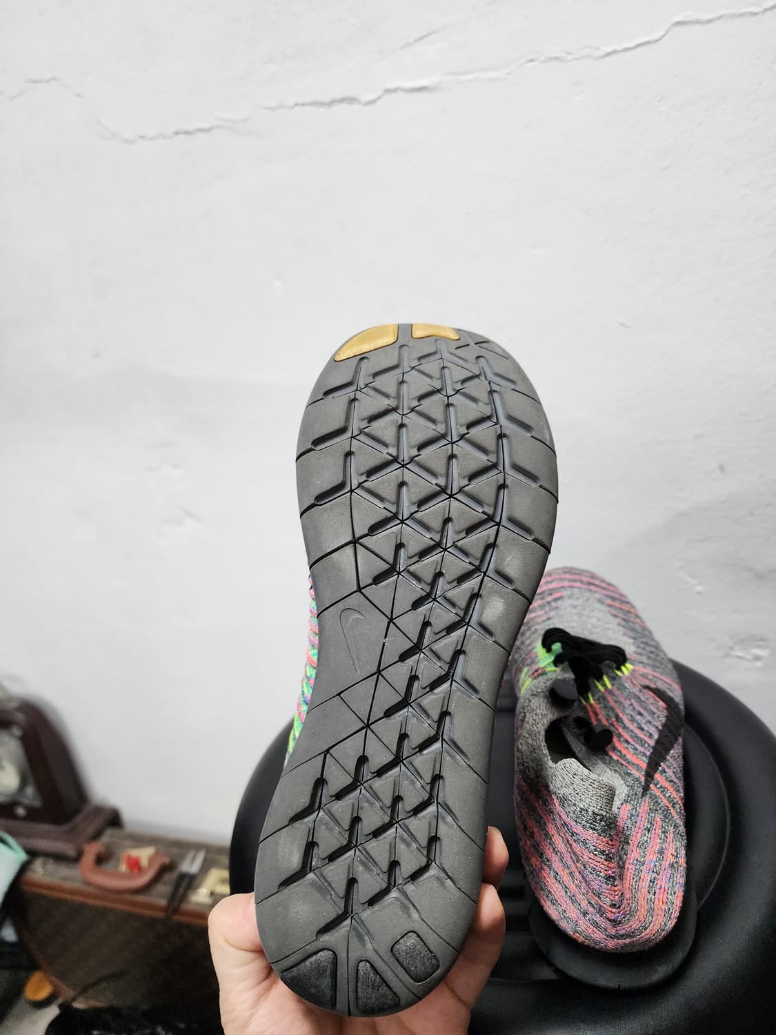 나이키 프리런 플라이니트 멀티컬러 운동화 상품이미지5