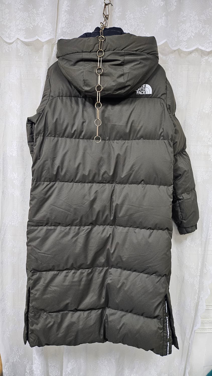 노스페이스 카키색   롱패딩  상품이미지4