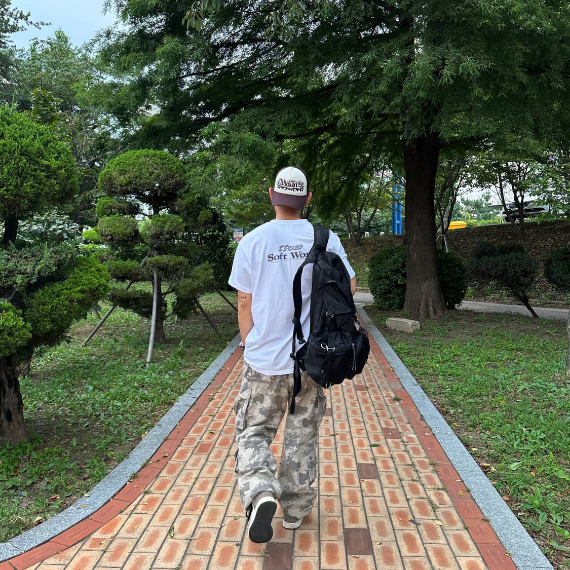 빈티지 카모 카고 팬츠 상품이미지4