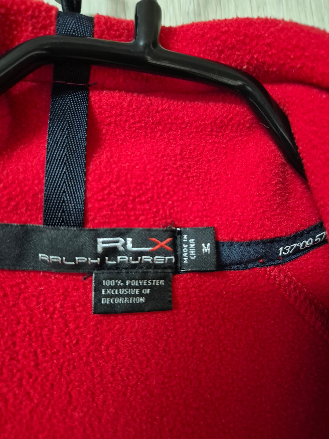 (정품) 폴로 랄프로렌 RLX 성조기 플리스 집업조끼 후리스베스트  상품이미지7