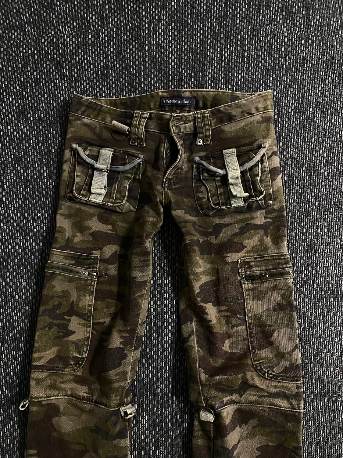 [Heaven and Earth]2000s Mood Camo Cargo  상품이미지3