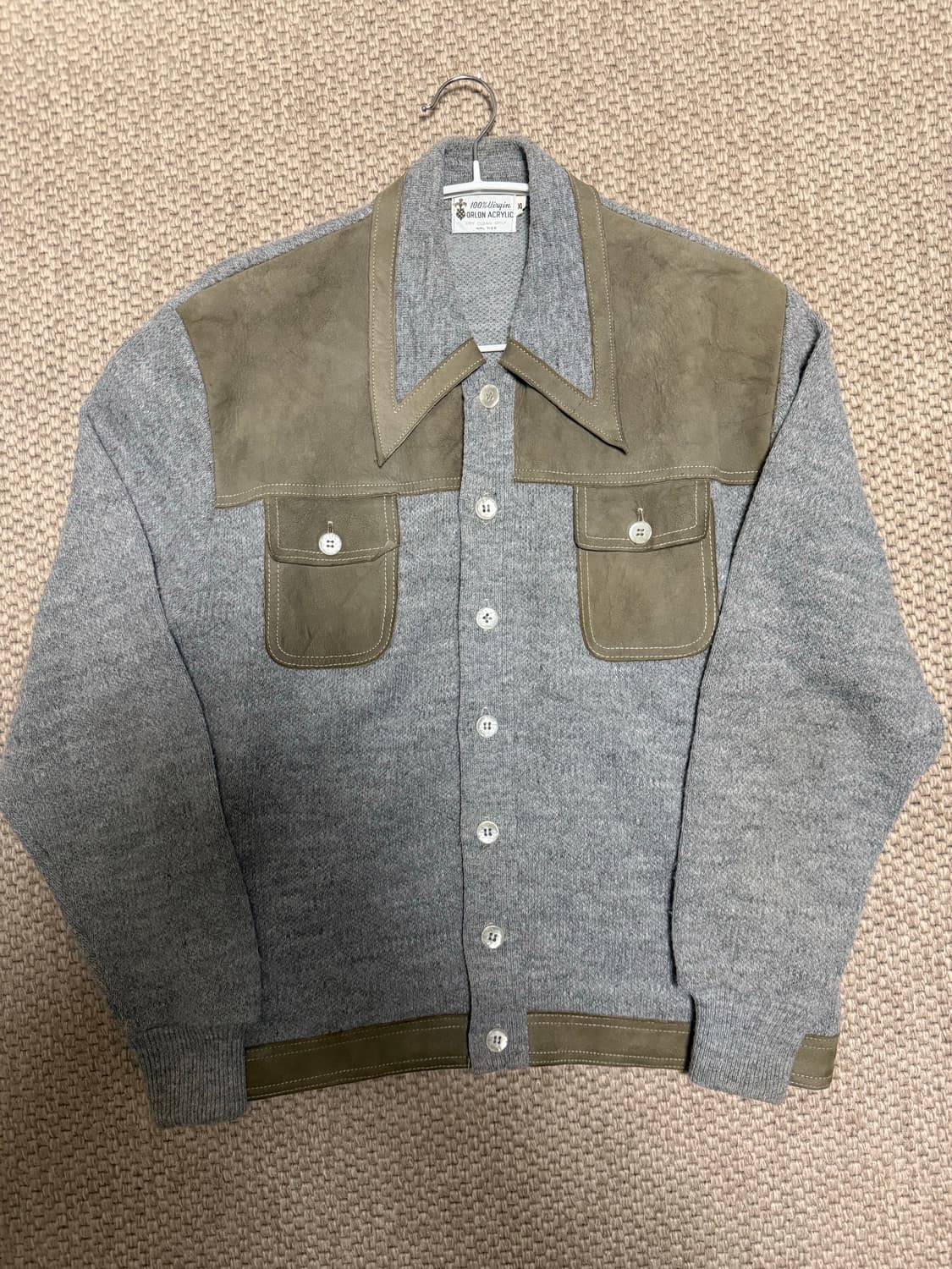 Vintage 70's 스웨이드 Rockabilly Jacket 상품이미지2