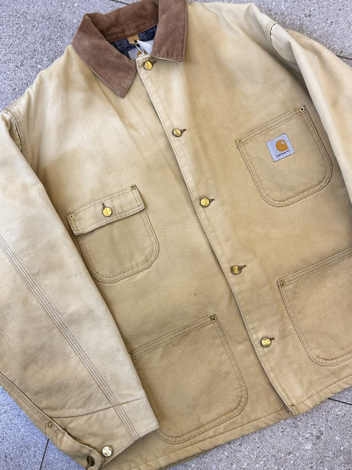 칼하트 80‘s 블랭킷 캔버스 초어 자켓 상품이미지8