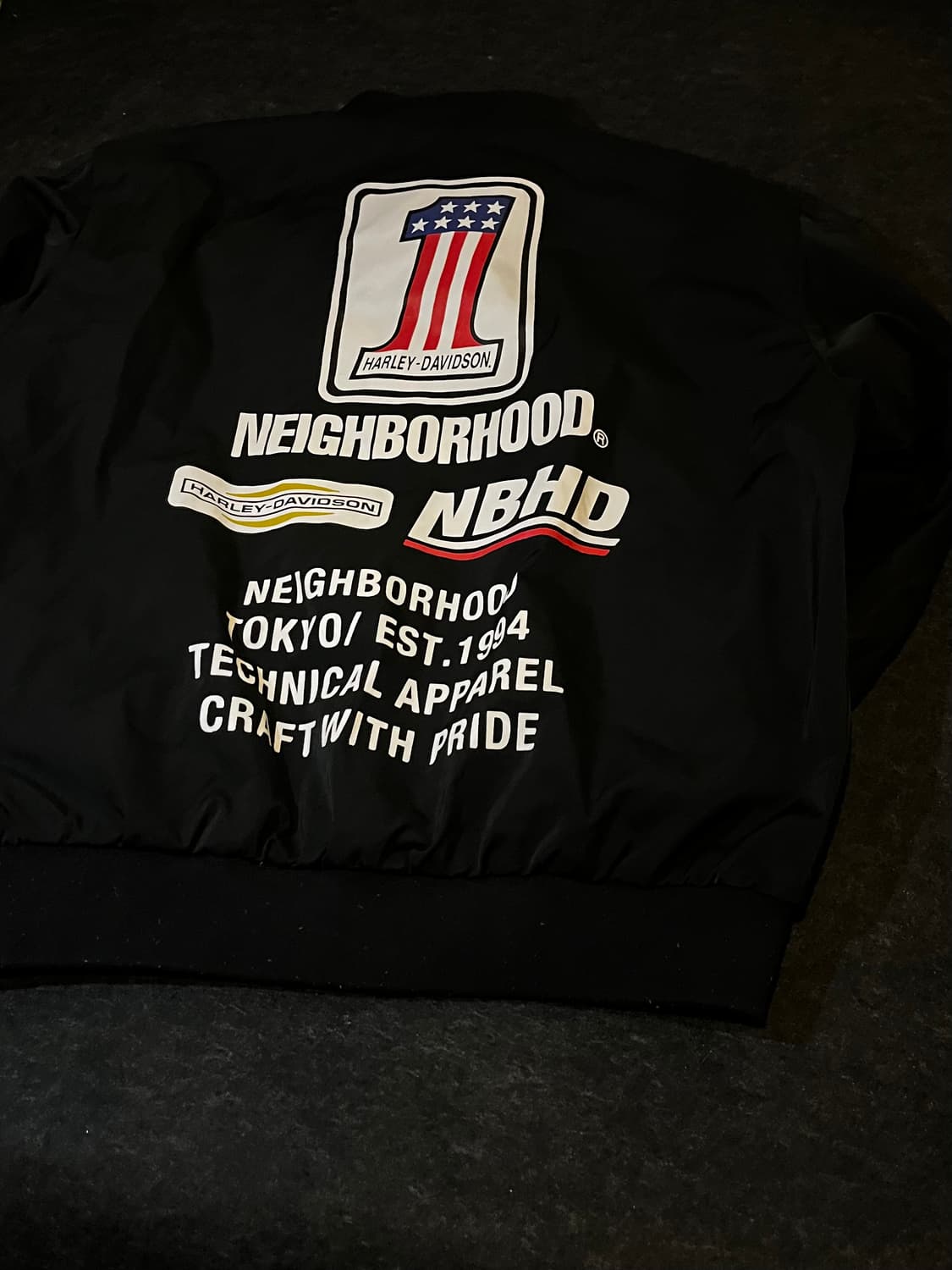 네이버후드 할리데이비슨 자켓 L 상품이미지2