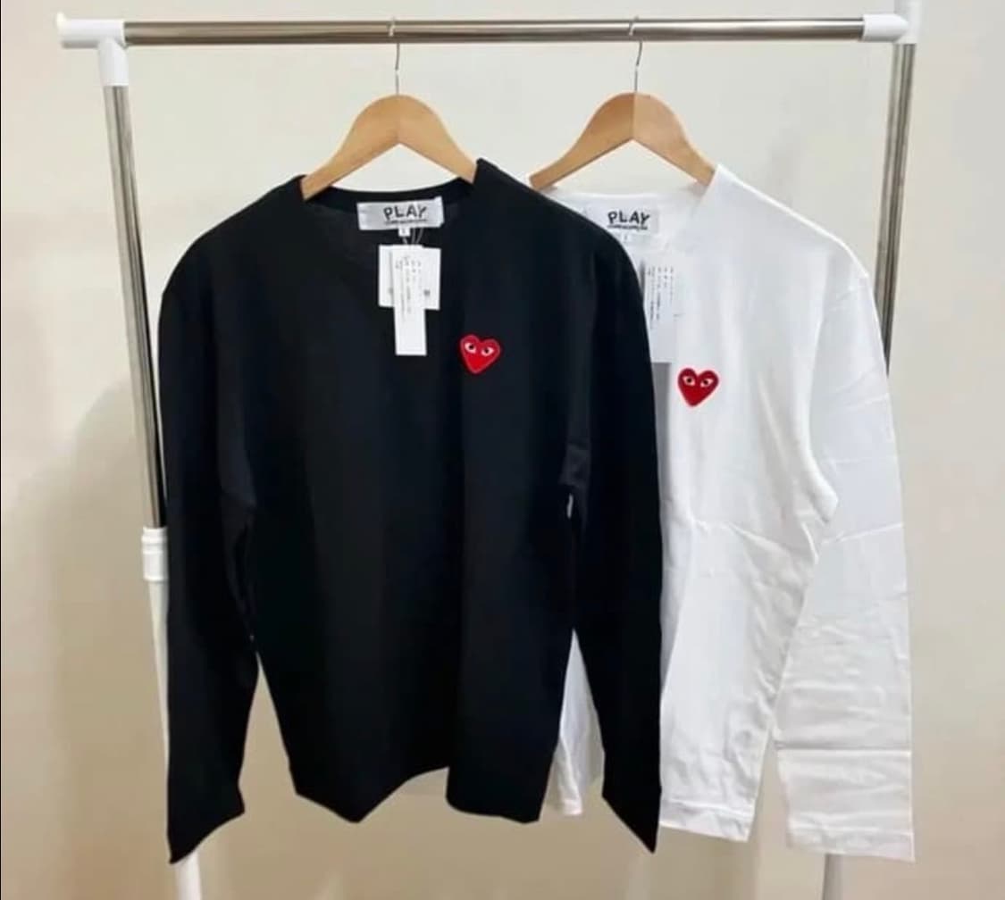 🔥[무료배송/새상품]🔥꼼데가르송 남녀공용 롱슬리브 2 colors 상품이미지4