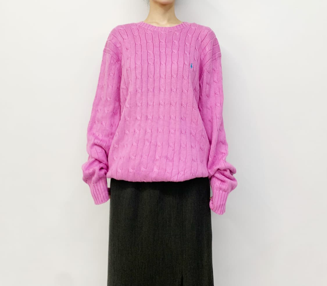  폴로 랄프 로렌 꽈배기 니트 상품이미지2