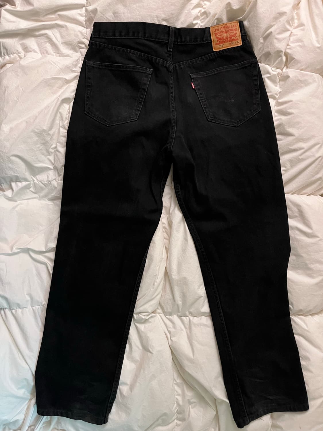 00’s Vintage Levis 550 Black 상품이미지3