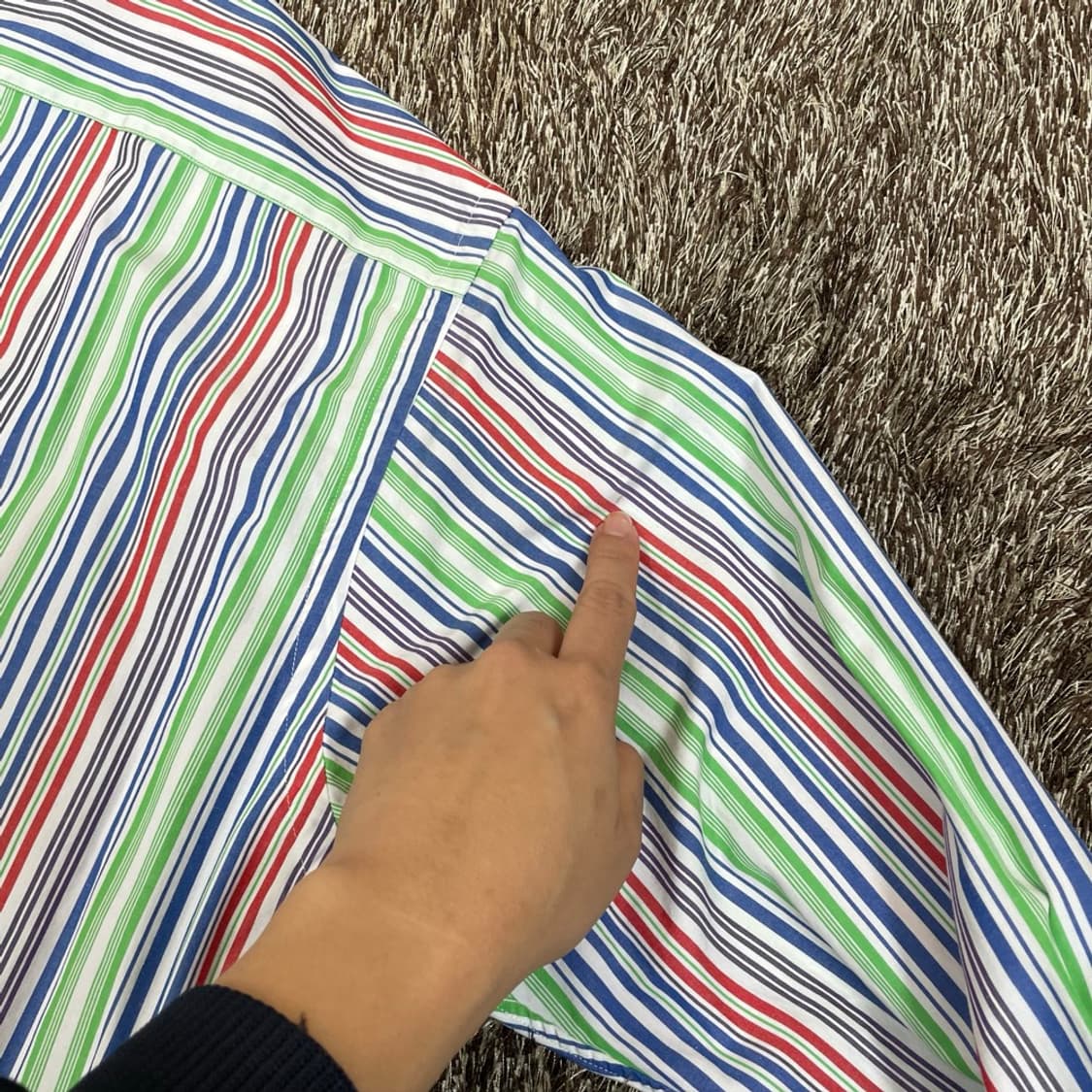 폴로 랄프 로렌  멀티컬러 스트라이프 셔츠 42-84 상품이미지8