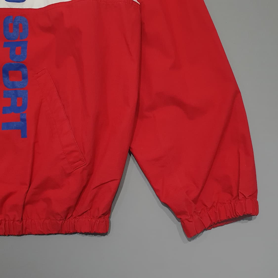 폴로스포츠 90s 스펠아웃 블루종 자켓 베이포트 L (110) 상품이미지4