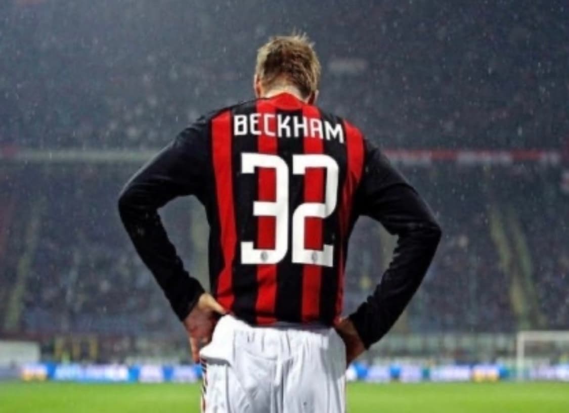 [S] 아디다스 AC밀란 08-09 홈 베컴 마킹 유니폼 상품이미지2