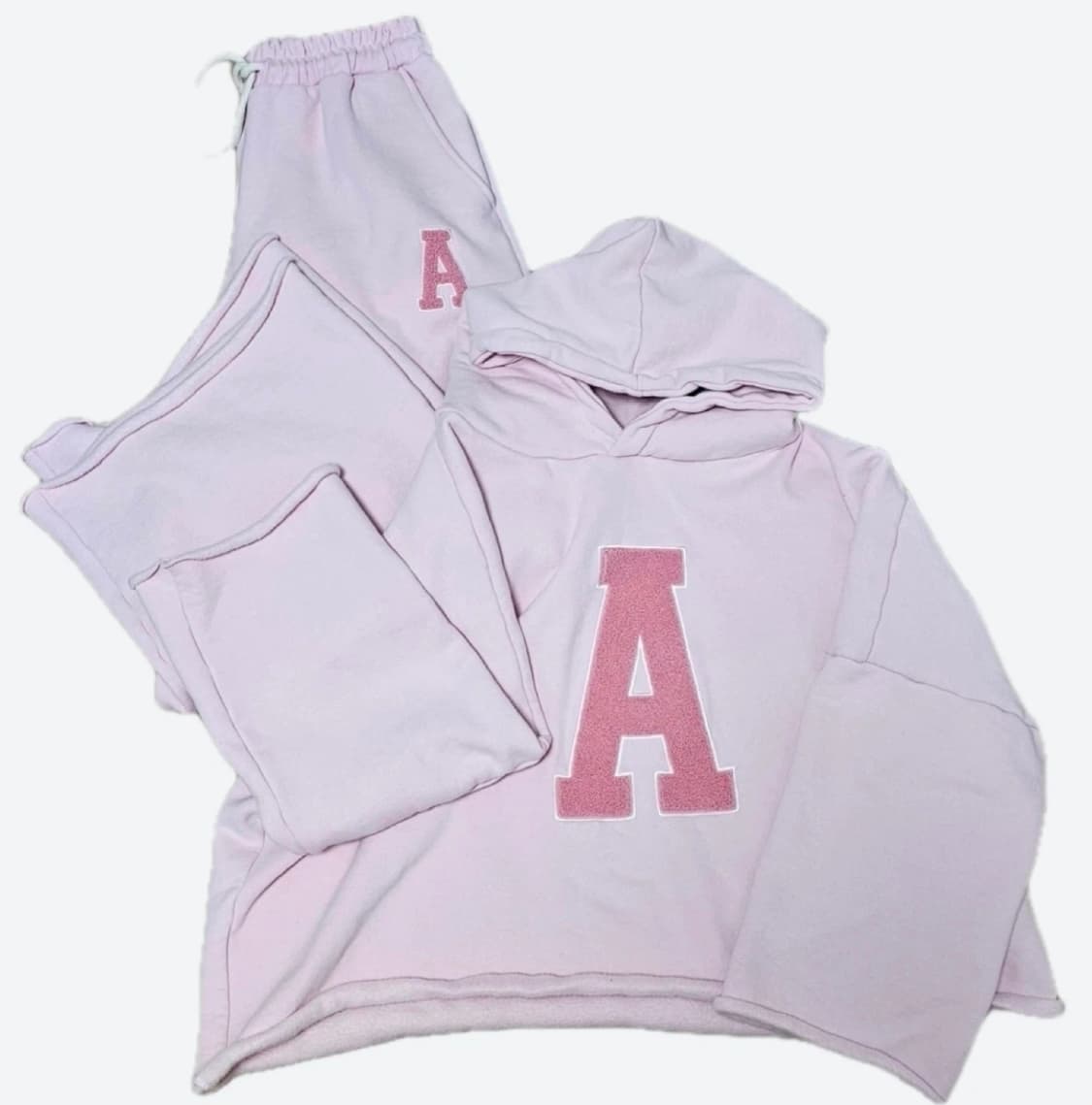 핑크 트레이닝 세트 상품이미지1