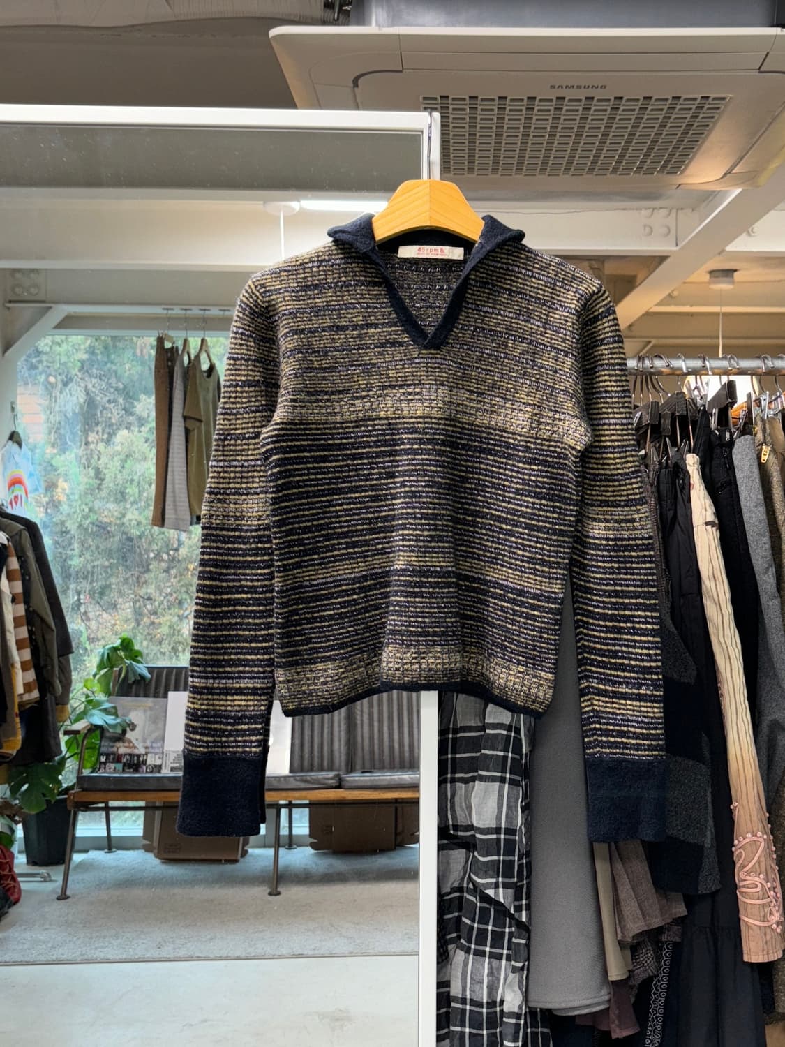 45rpm 크롭 니트 상품이미지1