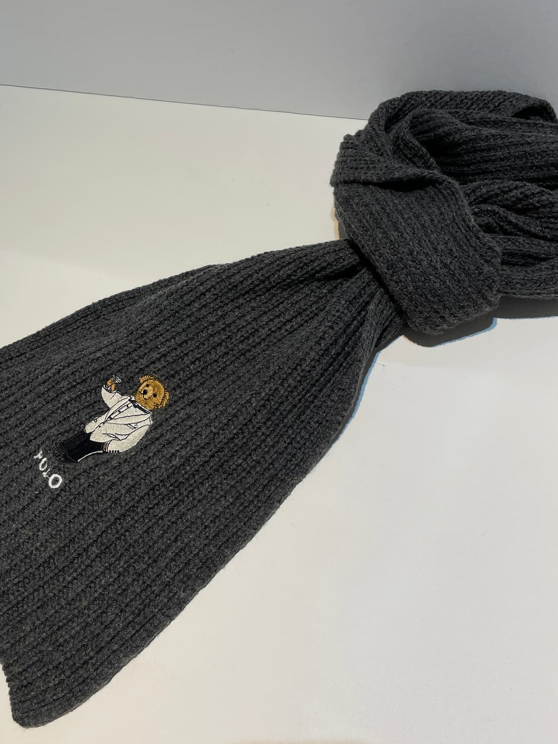 폴로 랄프로렌 베어 리브 니트 목도리 A1539 상품이미지1