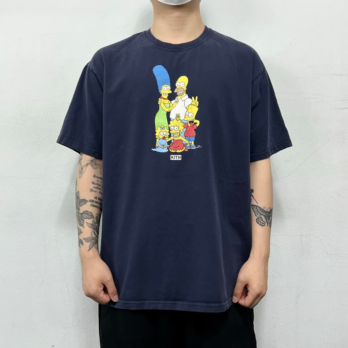 KITH 키스 x 심슨 21ss 포트리트 그래픽 반팔 상품이미지2