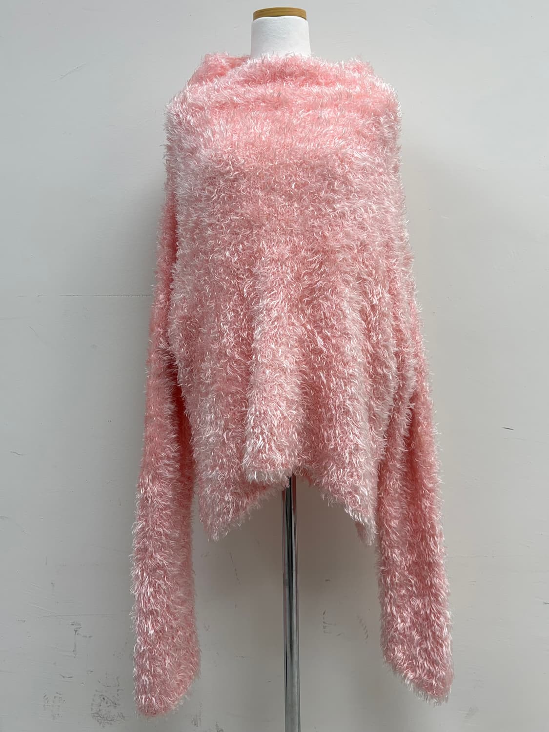 빈티지 핑크 퍼 니트 상품이미지5