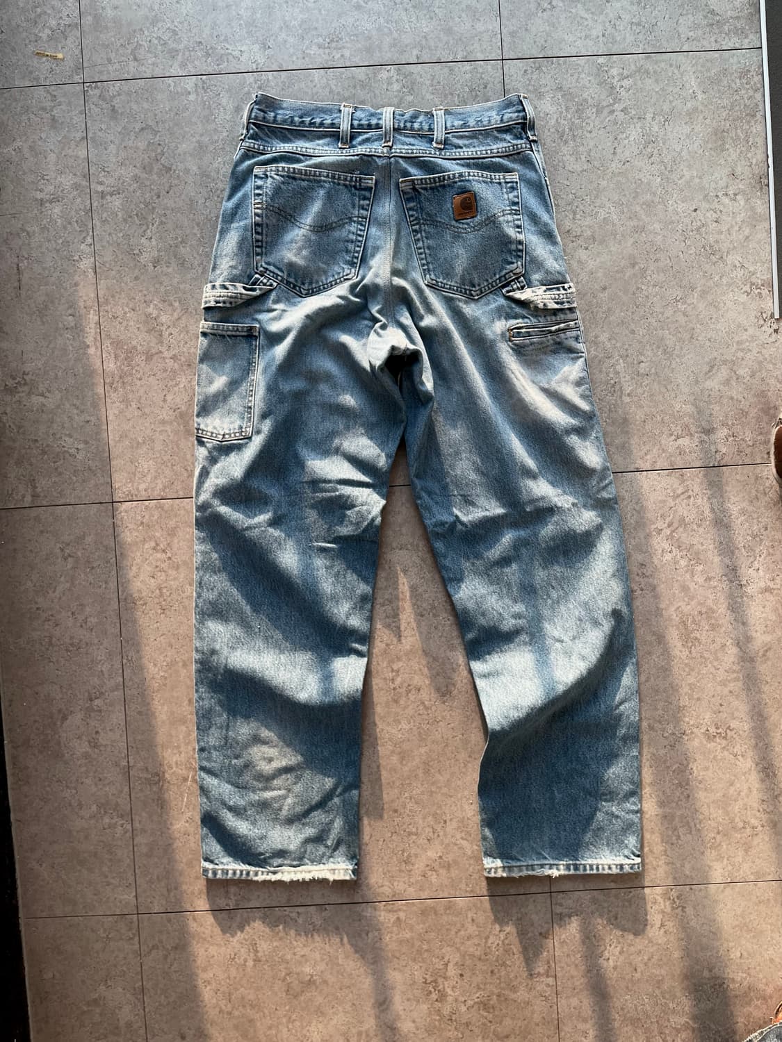 칼하트 카펜터 데님 워크팬츠 상품이미지3