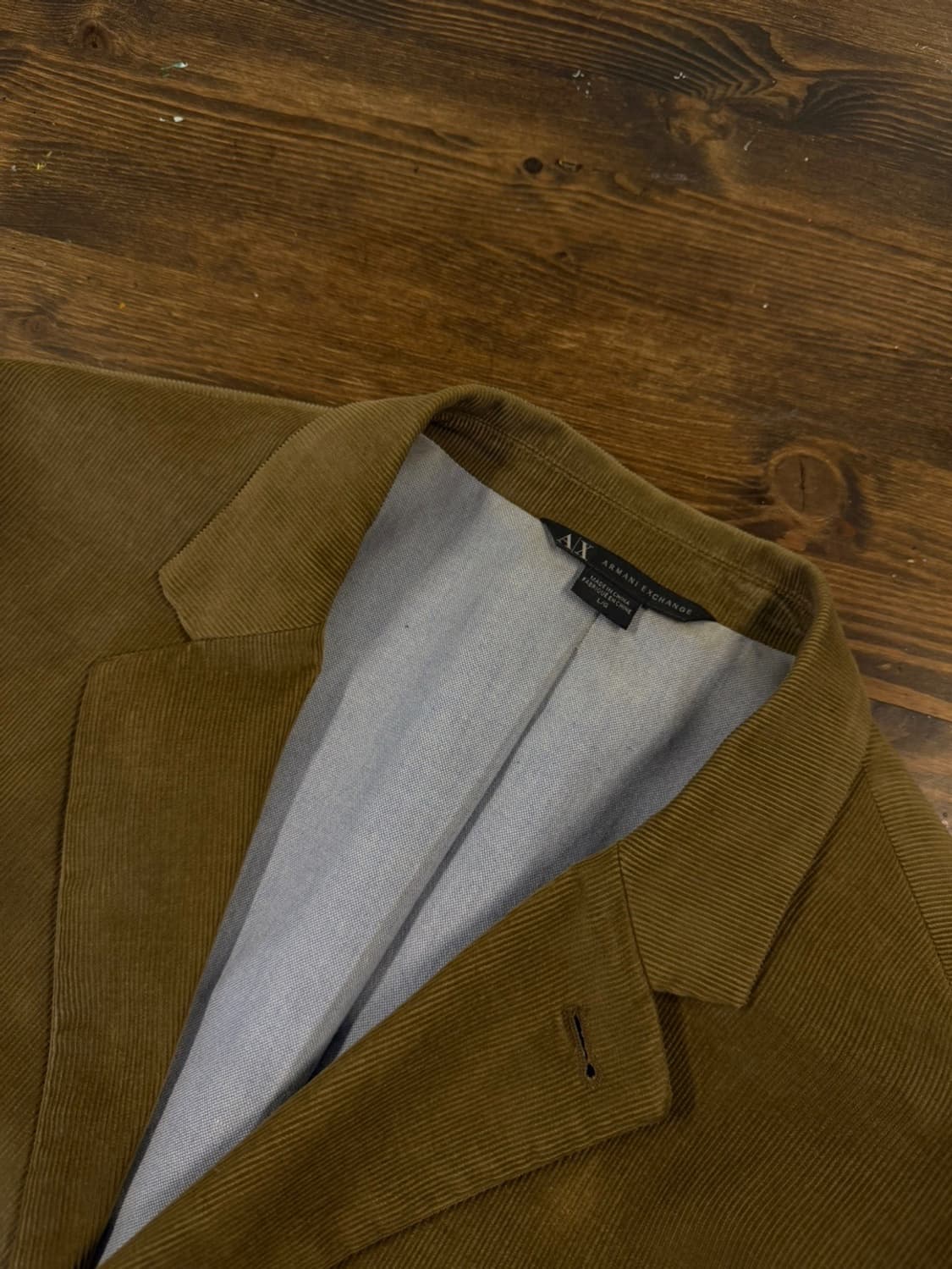 아르마니 익스체인지 코듀로이 자켓 100 상품이미지6