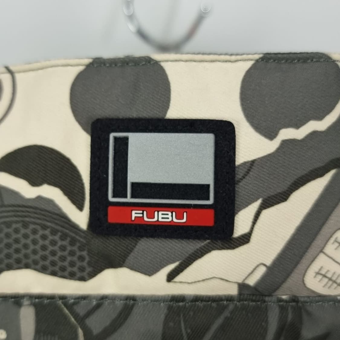 [푸부] 빈티지 그래픽 패턴 올드스쿨 후드 바람막이 자켓 M18951 상품이미지10