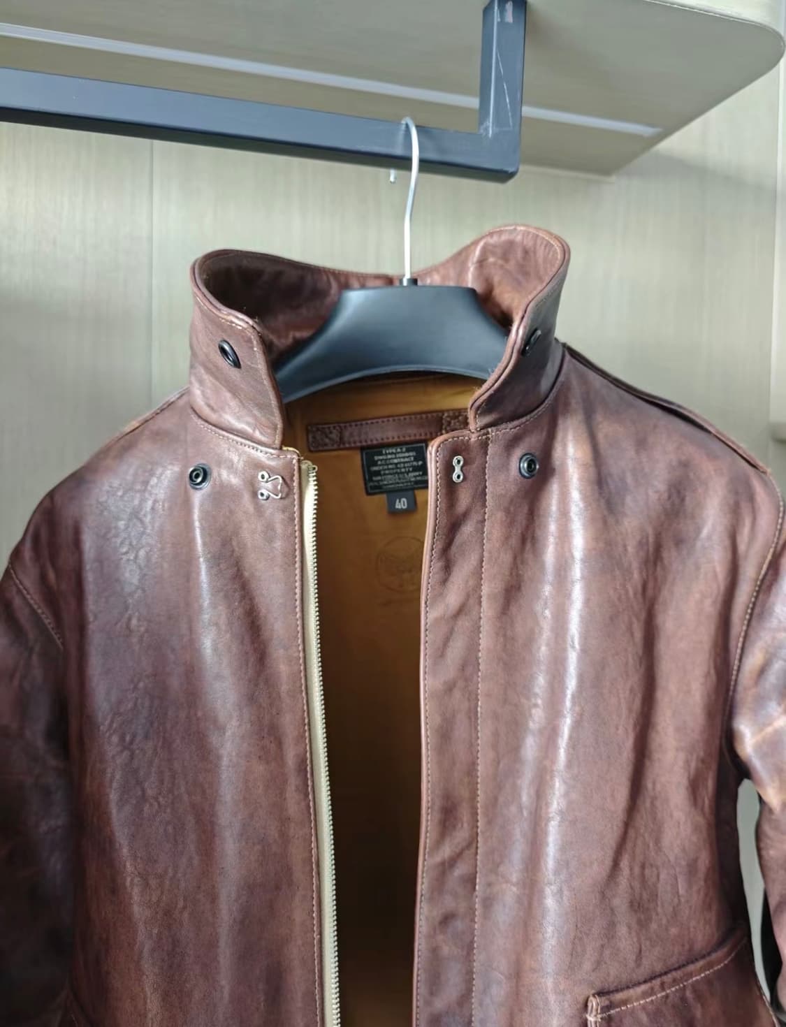 리얼시몬스 a2 말가죽 자켓 L 상품이미지3