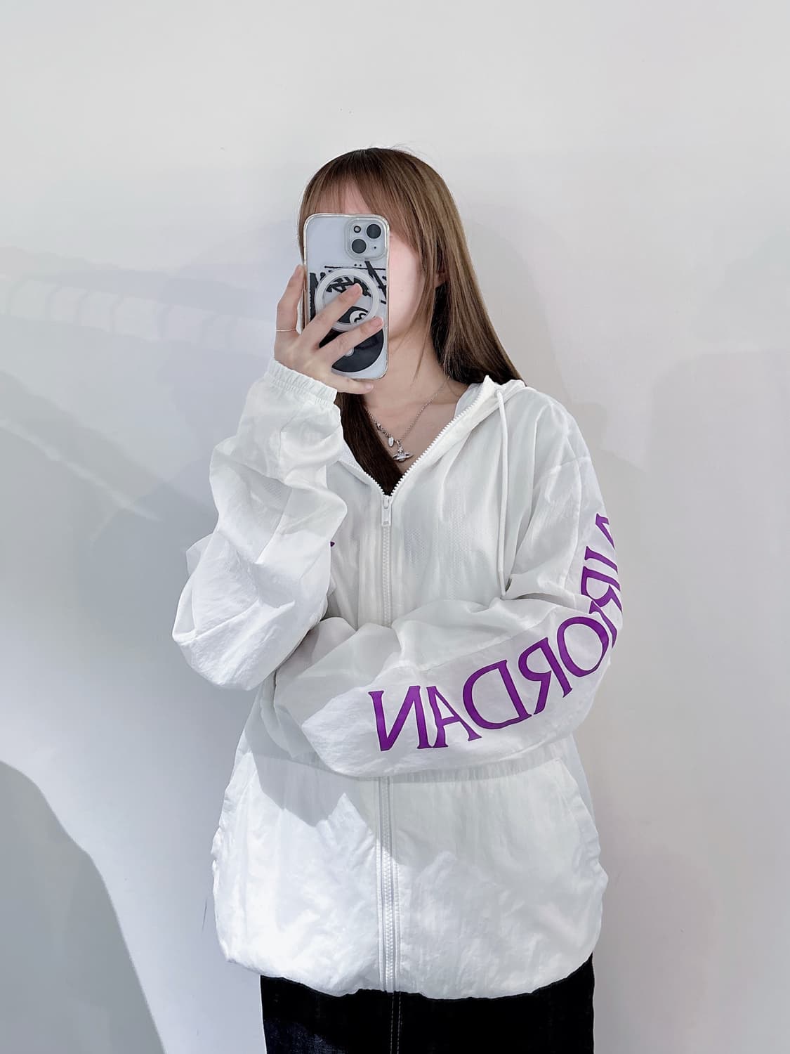 나이키조던 사이드로고 후드 바람막이 상품이미지1