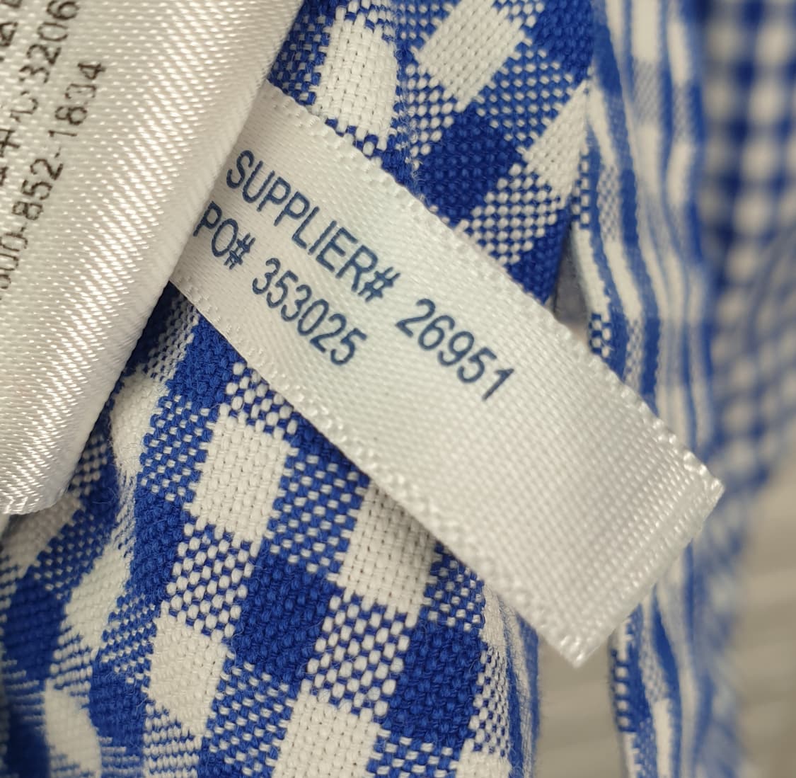 [95]랄프로렌 블루 깅엄 체크 셔츠 상품이미지6