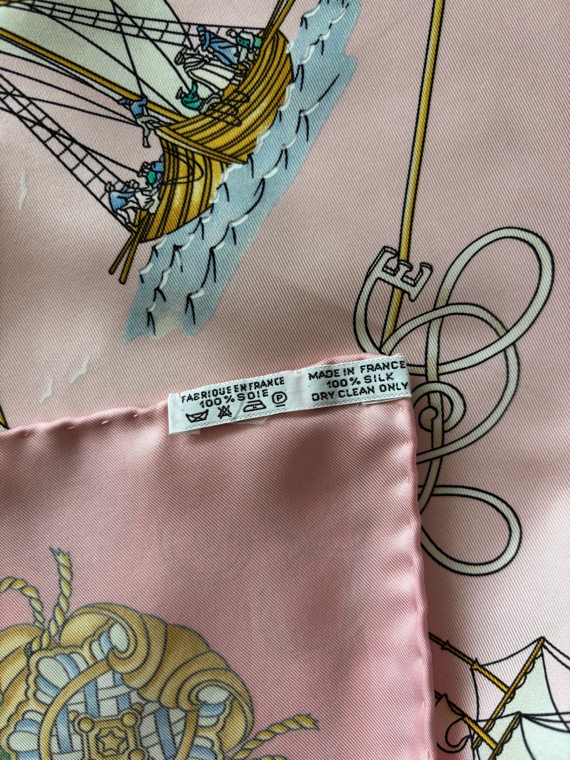 에르메스 까레90 스카프 핑크 상품이미지3