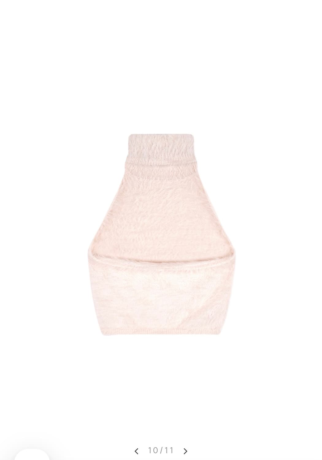 Sorbet fluffy halterneck knit 상품이미지2