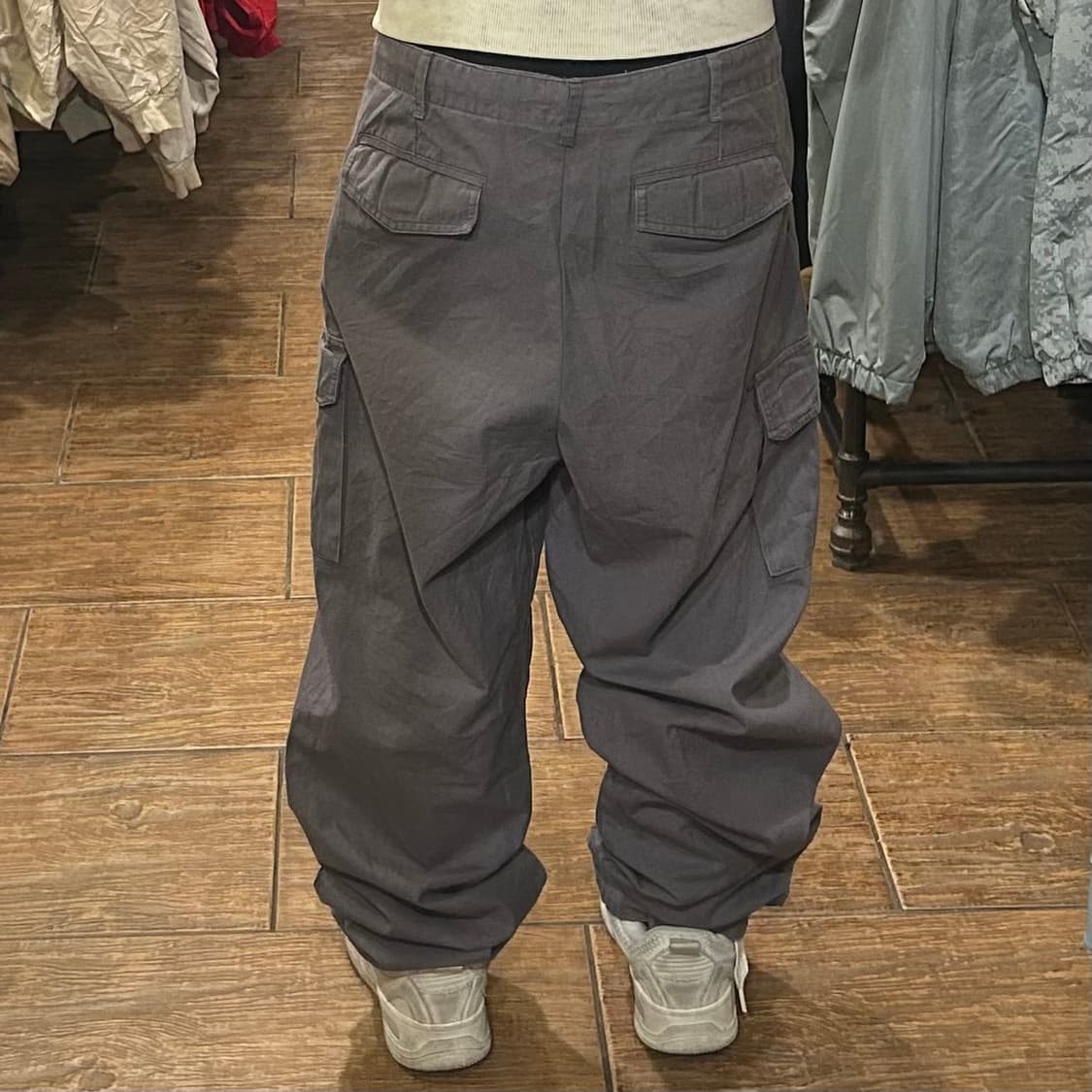 [HI] VTG 카고 팬츠 그레이  상품이미지5