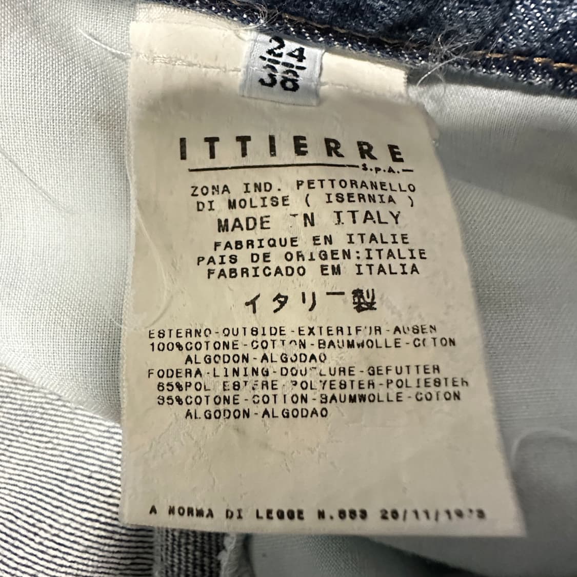 DOLCE & GABBANA italy made denim jeans 상품이미지4