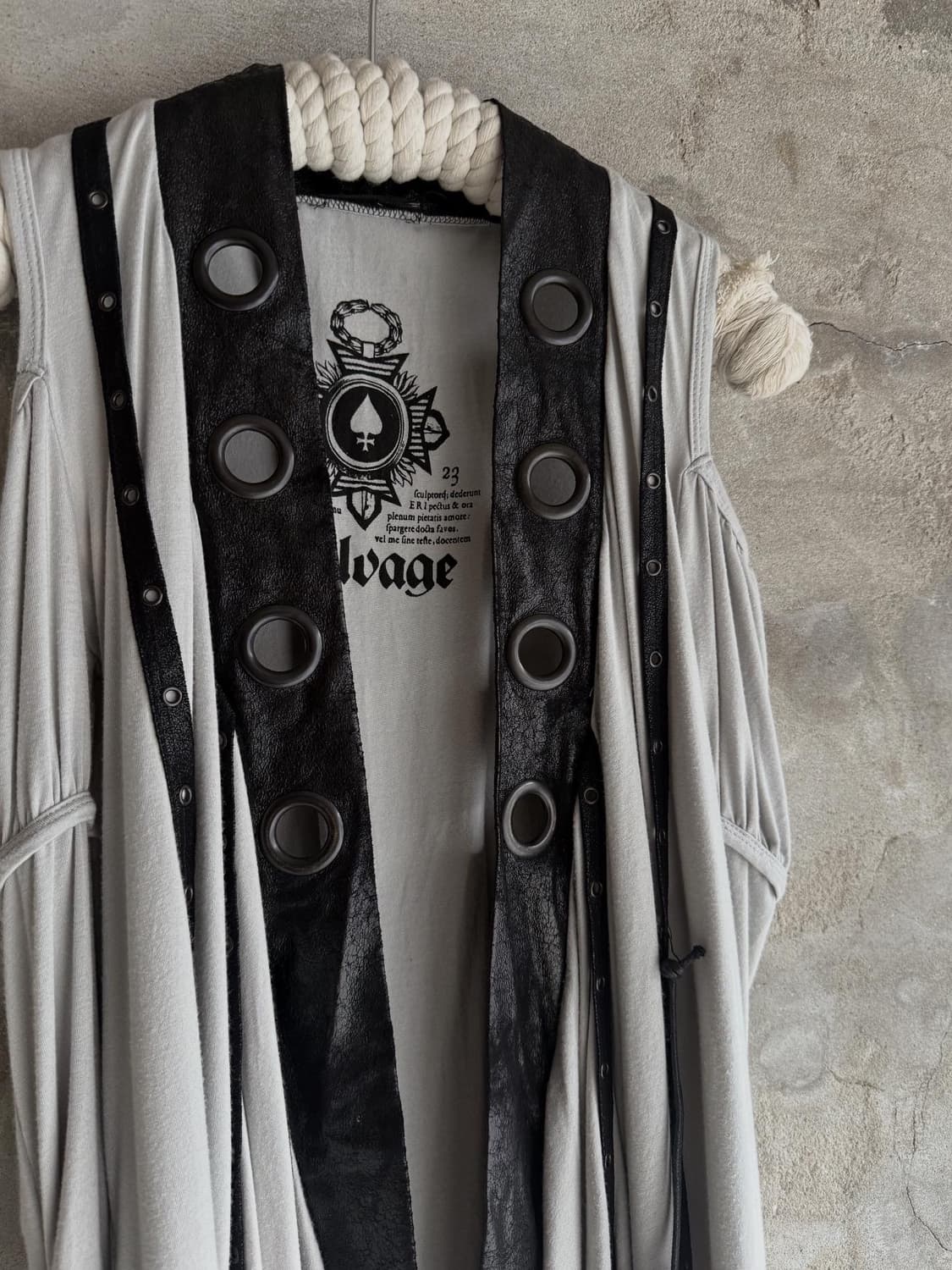 Salvage Eyelet Detail Cardigan 상품이미지4