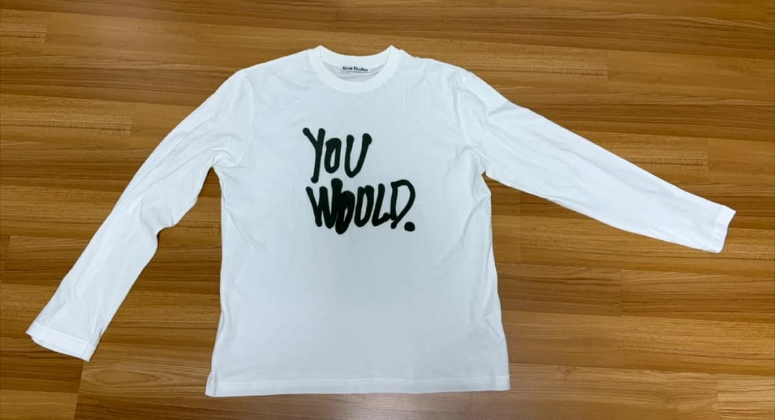아크네스튜디오 you would 티셔츠 상품이미지1