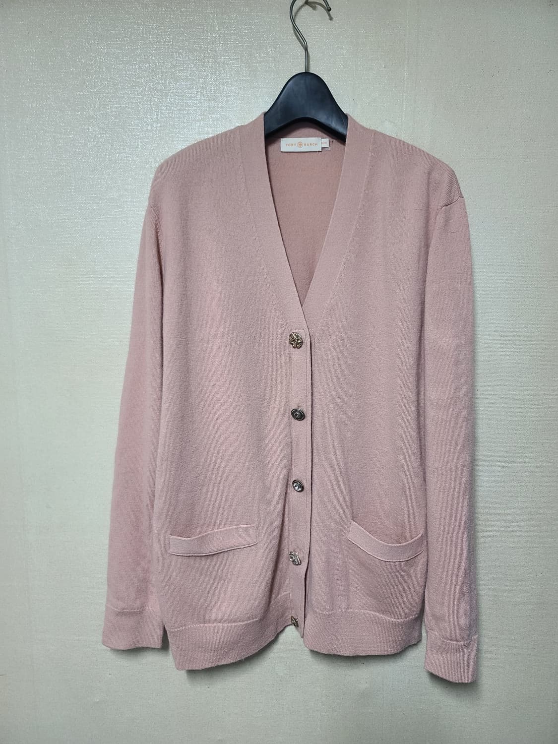 토리버치 쥬엘버튼 메리노울 가디건 상품이미지1