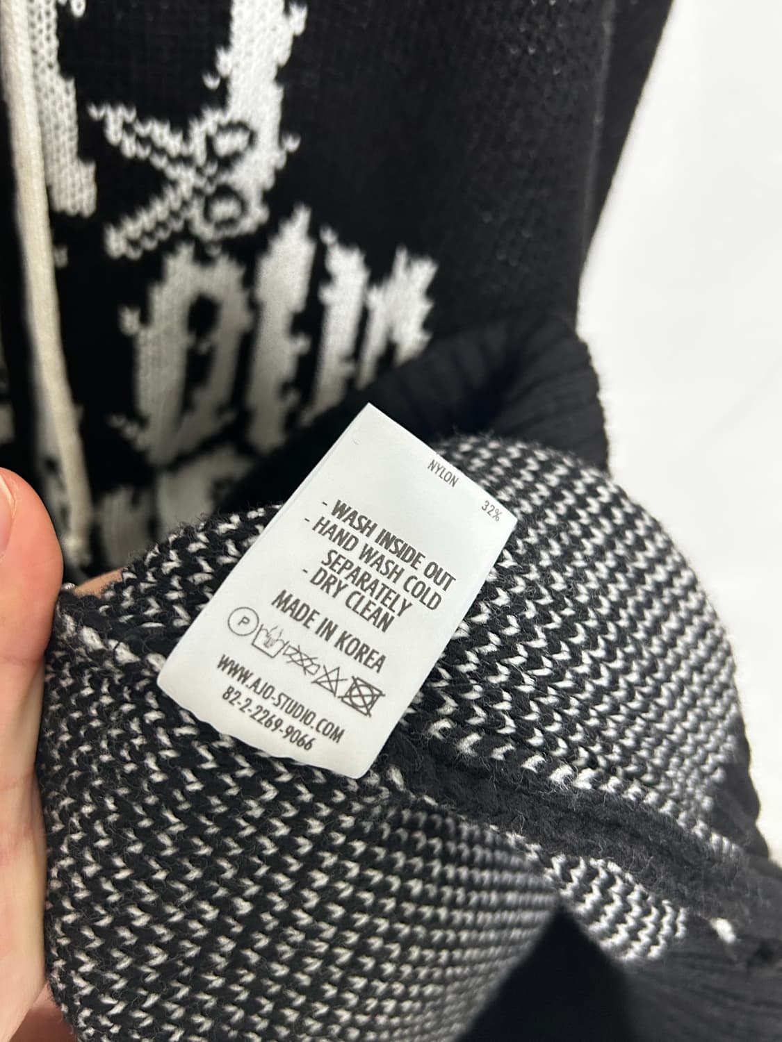 마하그리드 후드 니트 상품이미지5