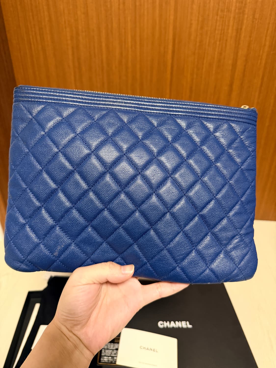 샤넬 보이 클러치 상품이미지2