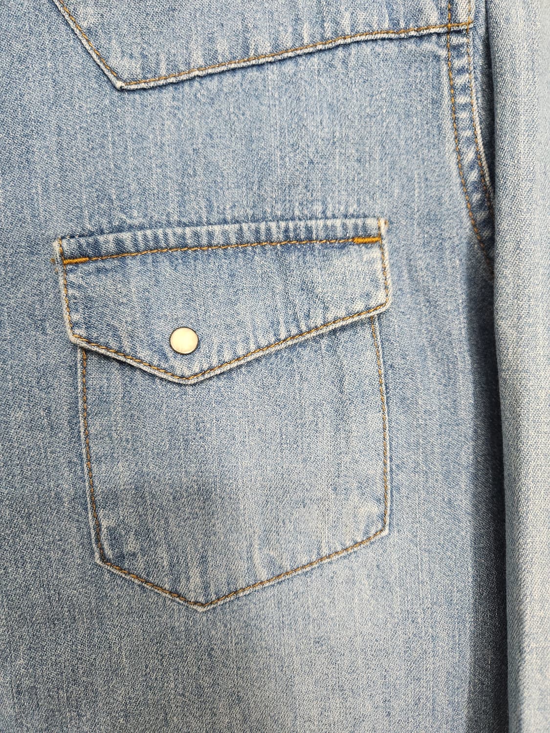 GU 웨스턴 데님 셔츠 L 상품이미지3