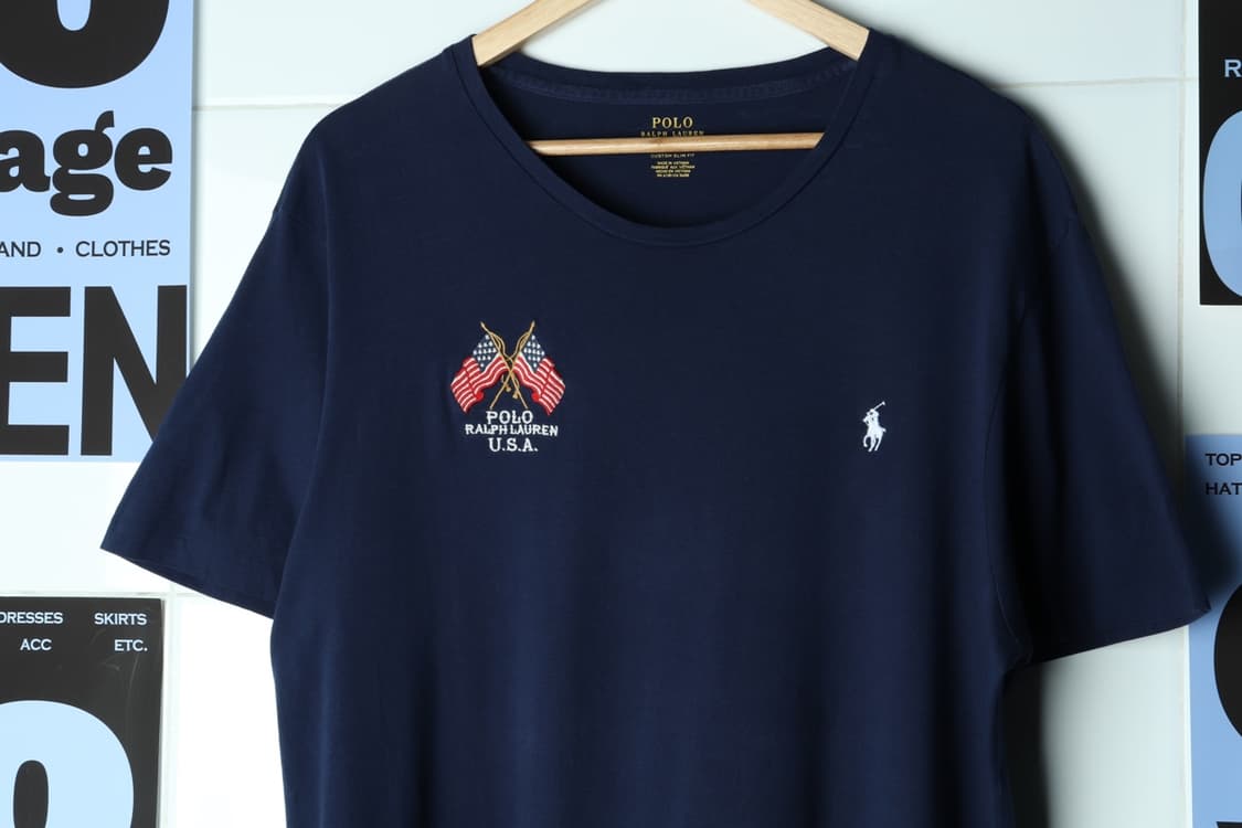 (XL-2XL) 폴로 랄프로렌 반팔 티셔츠 USA 성조기-H31851 상품이미지3